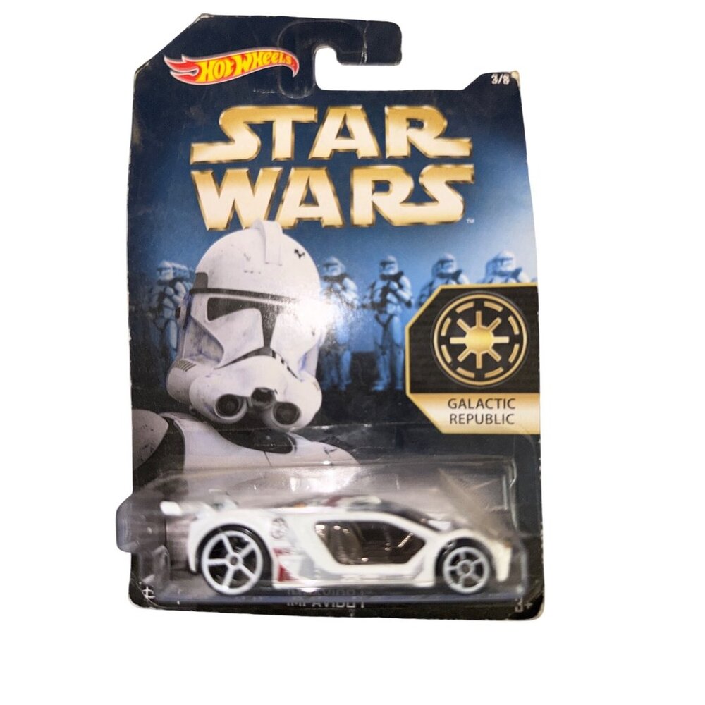 Hot Wheels Star Wars Galactic Republic Imparatori Die-Cast Car Collectible